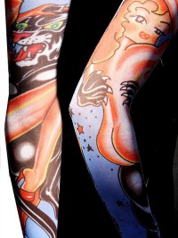 Tetovací rukáv Beauty and Panther 